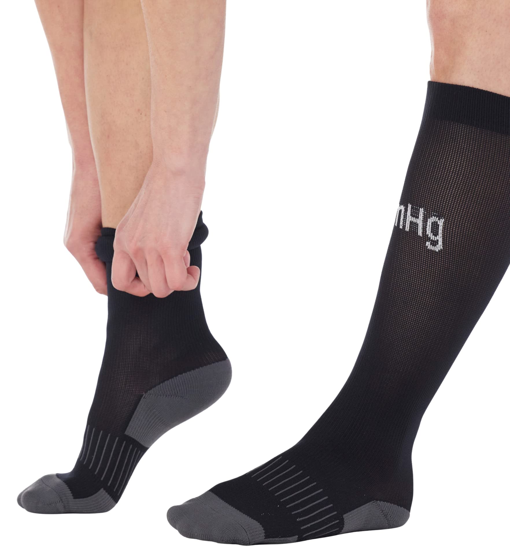 20-30 mmHg Compression Knee High Socks for Women & Men - Medical Grade Support for Circulation, Swelling & Varicose Veins - Perfect for Travel, Sports & Recovery - Made in USA