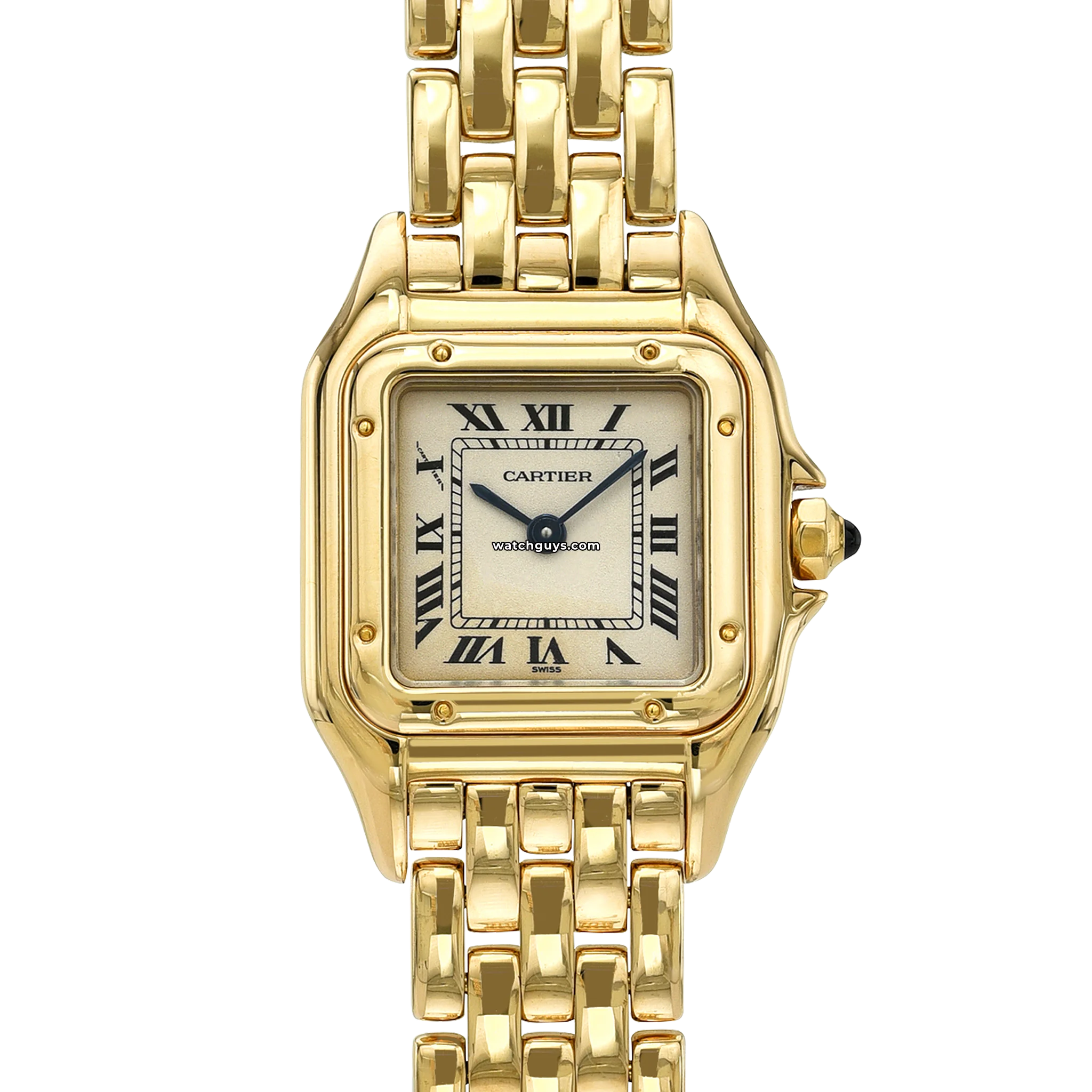 Cartier Panthere Small 866911 18K Yellow Gold Women's Watch - Luxury Swiss Timepiece for Gifting & Special Occasions