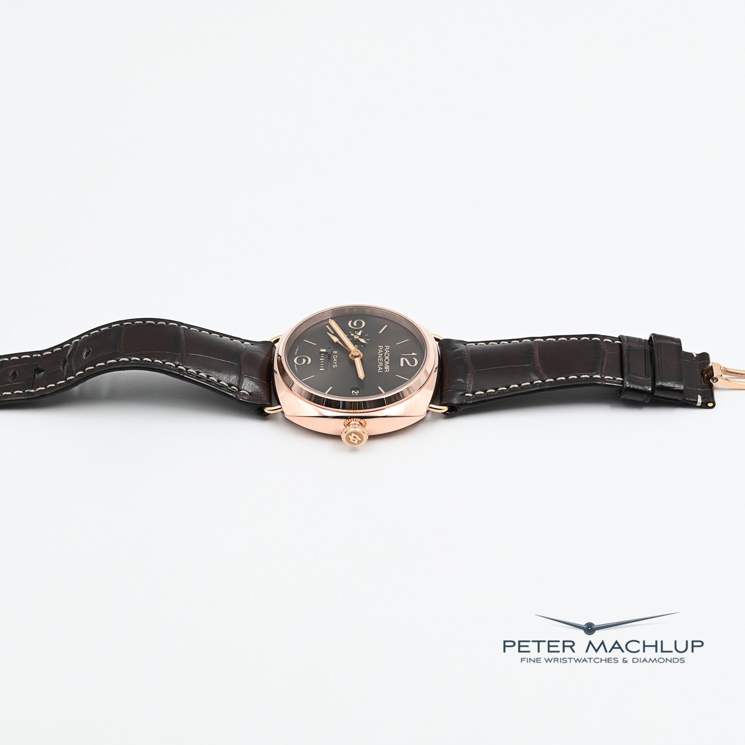 Panerai Radiomir 45 GMT Automatic Men's Watch - Luxury Stainless Steel Dive Watch with Date Function - Perfect for Business, Travel & Water Sports