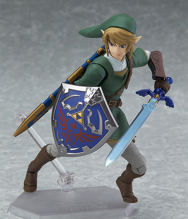 Figma #320 Link DX Deluxe Version - The Legend of Zelda: Twilight Princess Action Figure | Collectible Anime Model for Display & Gaming Enthusiasts | Perfect for Home Decor, Office Display & Zelda Fan Collections