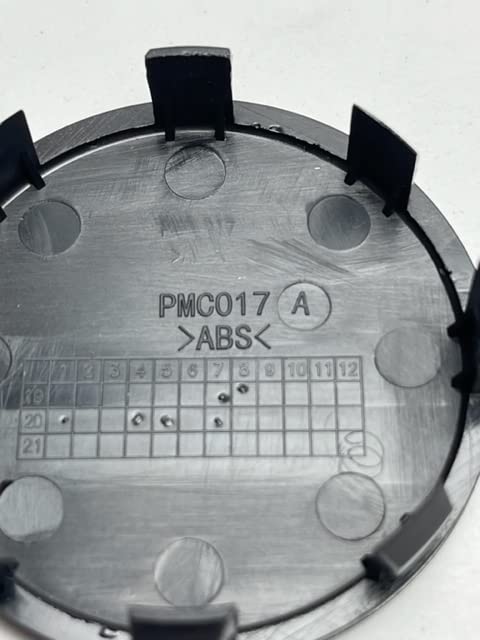 Beyern PMC017 PMC017ABEYGGM1 CCBY112GG Gun Metal Wheel Center Cap - Premium Replacement for Luxury & Performance Cars