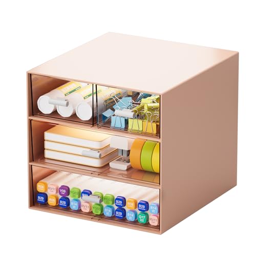 Pink & 4 Drawers