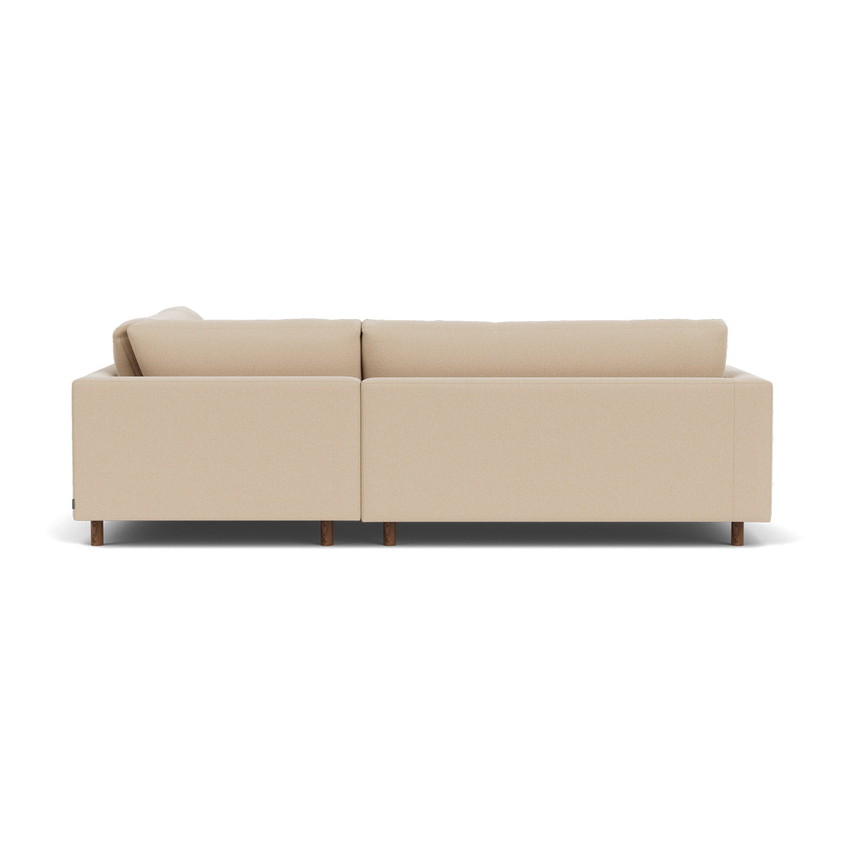 Douglas Fabric Right Corner Sofa - Modern L-Shaped Sectional Couch for Living Room, Small Spaces & Apartments | Comfortable Upholstered Furniture for Family Gatherings & Movie Nights