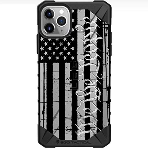 Black Subdued US Flag Reversed We The People
