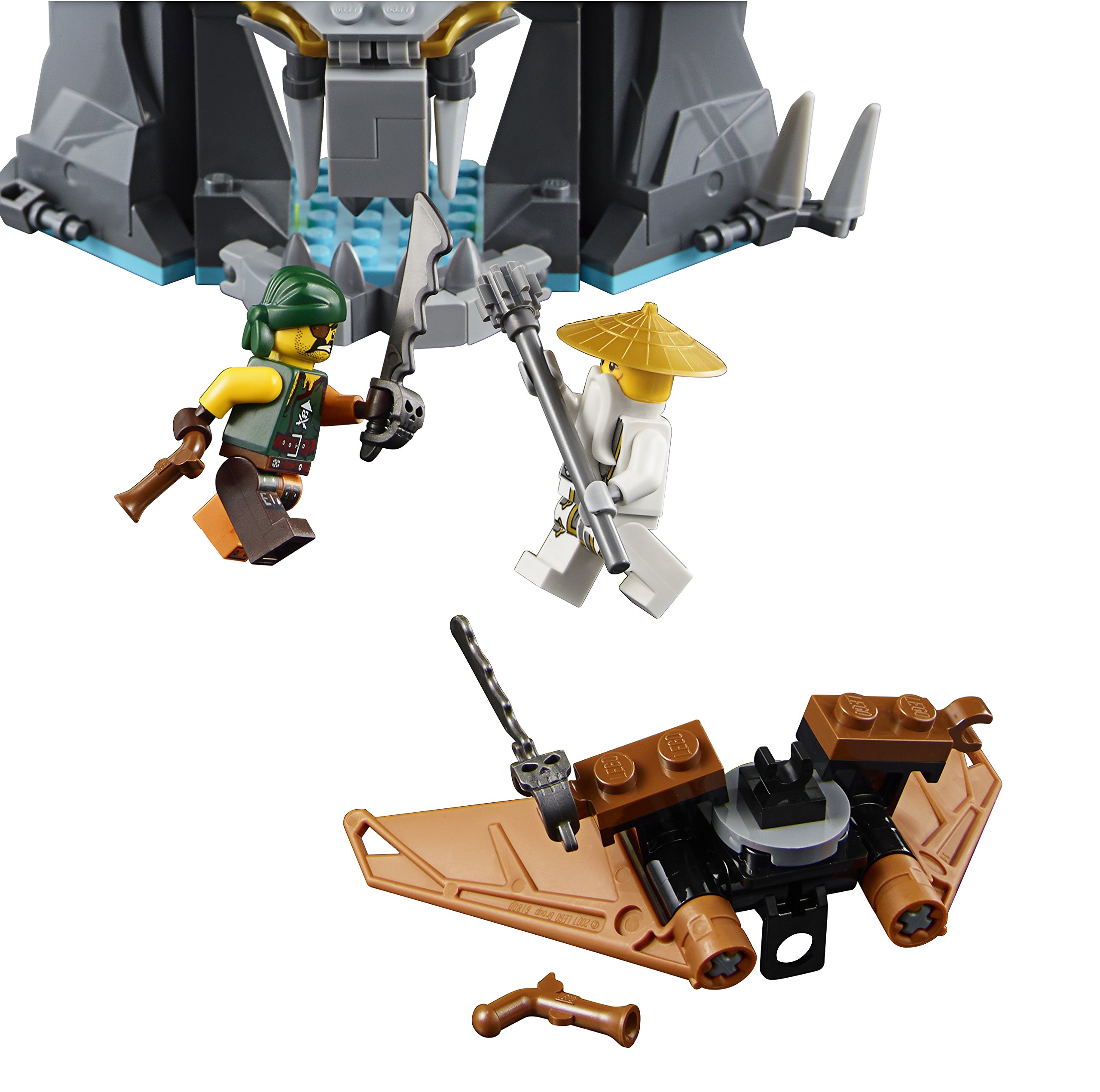 LEGO Ninjago Tiger Widow Island 70604 Building Kit (450 Pieces) - Creative Construction Toy for Kids, Perfect for Birthday Gifts & Ninja-Themed Playtime