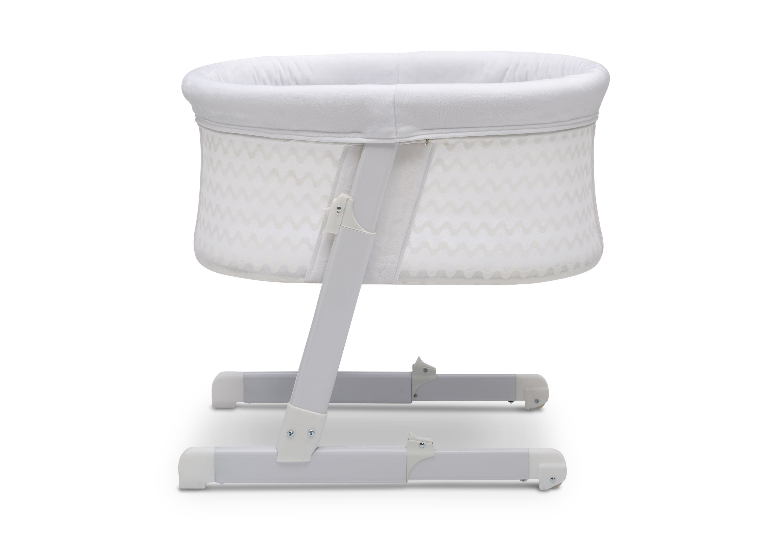 Simmons Kids Oval City Sleeper Bassinet - Portable Baby Crib for Newborns & Infants - Lightweight & Compact for Nursery, Travel & Bedside Sleeping