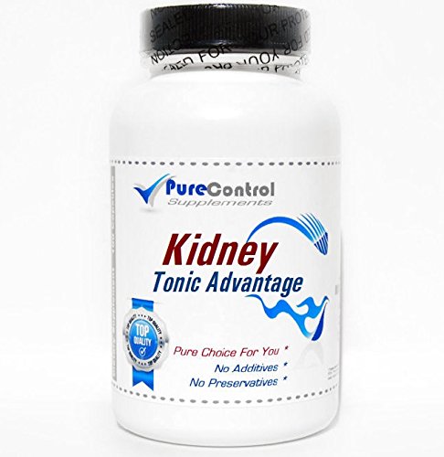 PureControl Supplements Kidney Tonic Advantage - 90 Capsules of Pure Herbal Support for Kidney Health | Natural Detox & Urinary System Care | Ideal for Daily Wellness Routine & Detox Programs