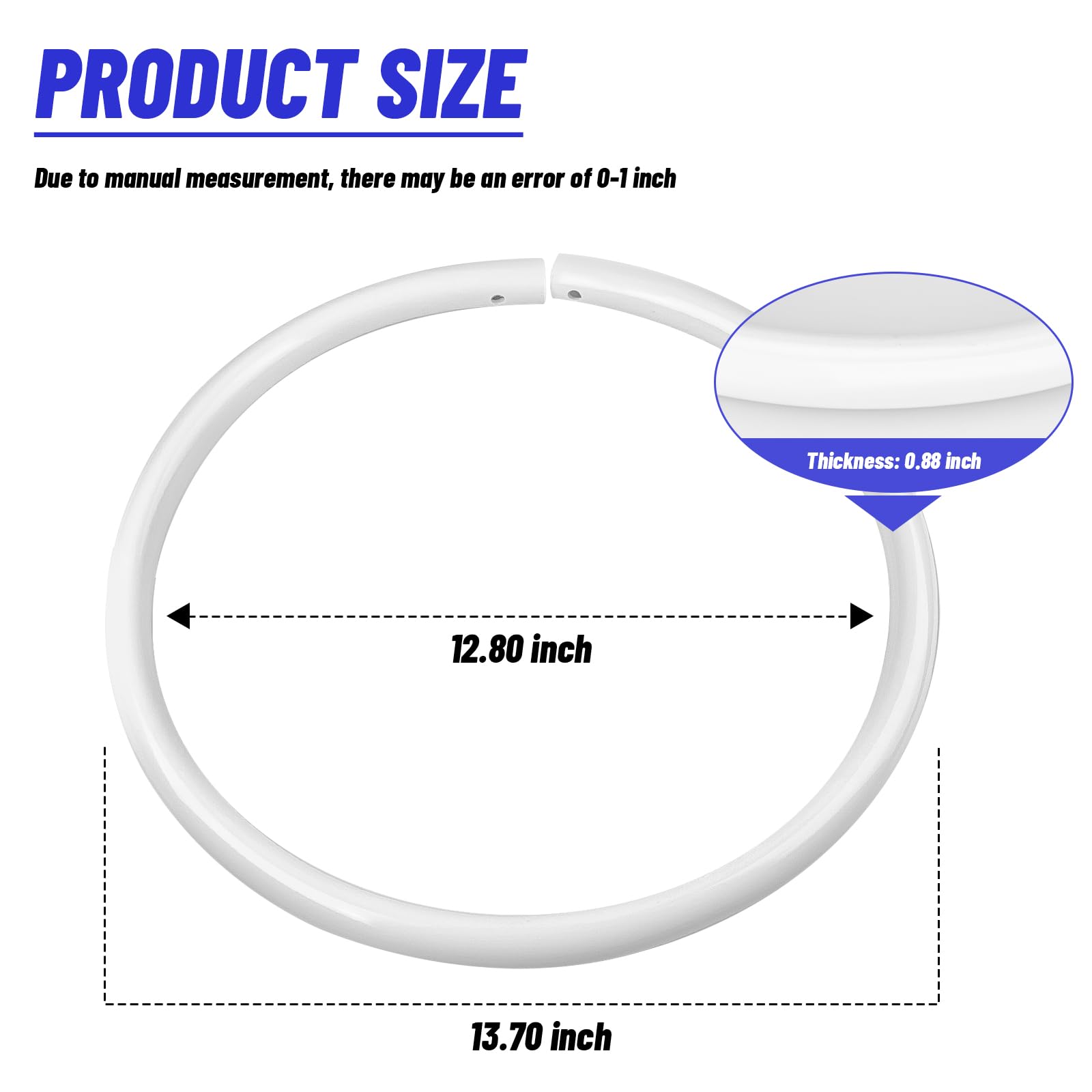Poolmaster Splashback Rebounder Basketball Rim Replacement - Durable PVC Swimming Pool Basketball Hoop for Outdoor Water Games, Perfect for Pool Parties and Backyard Fun