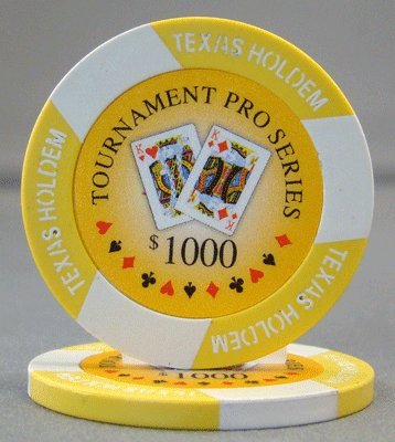 1000 Bulk Poker Chips Tournament PRO 11.5g - Premium Casino Style Poker Chips for Home Games, Poker Nights & Casino Parties