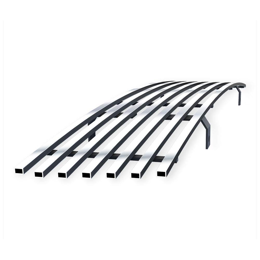 APS Compatible with Chevy Caprice 1991-1996 Main Upper Stainless Steel SS Chrome Billet Front Grill Grille Insert C86003A | Replacement Car Grille for Enhanced Style & Protection | Perfect for Restoration Projects & Custom Upgrades