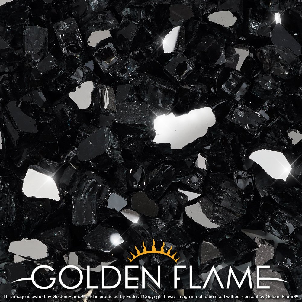 20lb Fire Glass for Fire Pit - 1/2