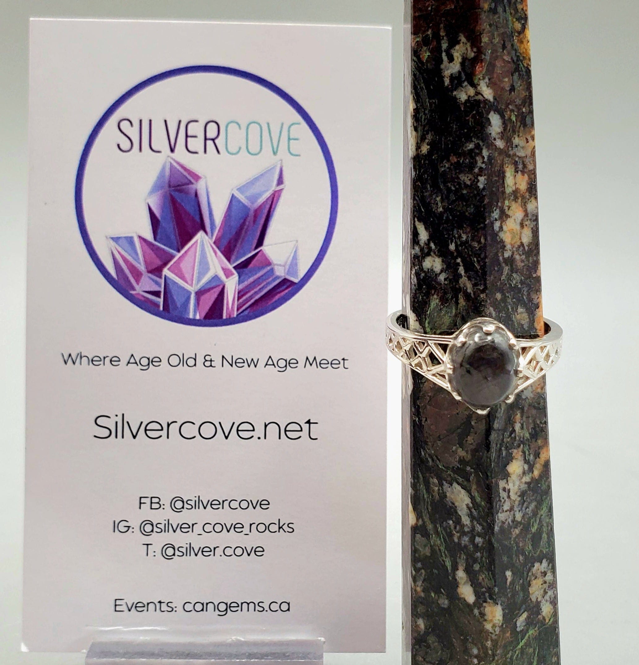 Exquisite .925 Sterling Silver Canadian Sapphire Ring - Size 8 | Elegant Blue Gemstone Jewelry for Women | Perfect for Engagement, Anniversary & Special Occasions