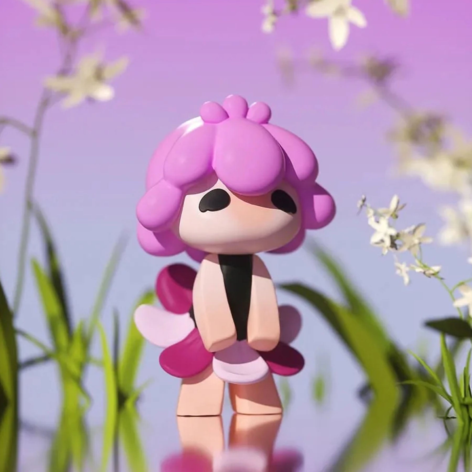 SOLY Garden Beans Series Blind Box HEYONE - Collectible Miniature Plant Figures for Home Decor, Office Desk & Gift Giving