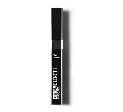Blue Heaven Extreme Length Mascara - Volumizing & Lengthening Black Mascara for Dramatic Lashes | Perfect for Everyday Wear & Special Occasions