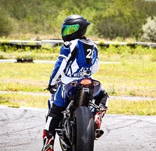 CE Approved Ballistic One Piece Leather Motorcycle Racing Suit - Blue Track Racing Suit for Men (Size 2XL) | High Protection Gear for Track Days & Professional Racing