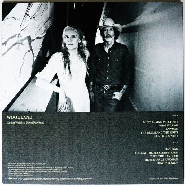 Gillian Welch & David Rawlings Woodland LP Vinyl Album Mint Condition - Perfect for Vintage Music Collectors & Folk Music Lovers