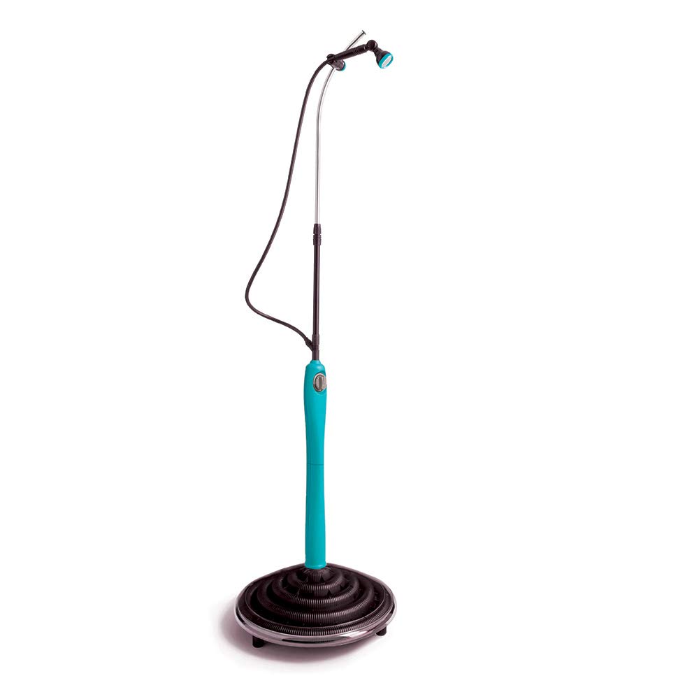 Premium Solar Shower for Camping & Beach - Portable Outdoor Shower with 5 Gallon Capacity - Ideal for Pool, Garden & RV Use - Blue