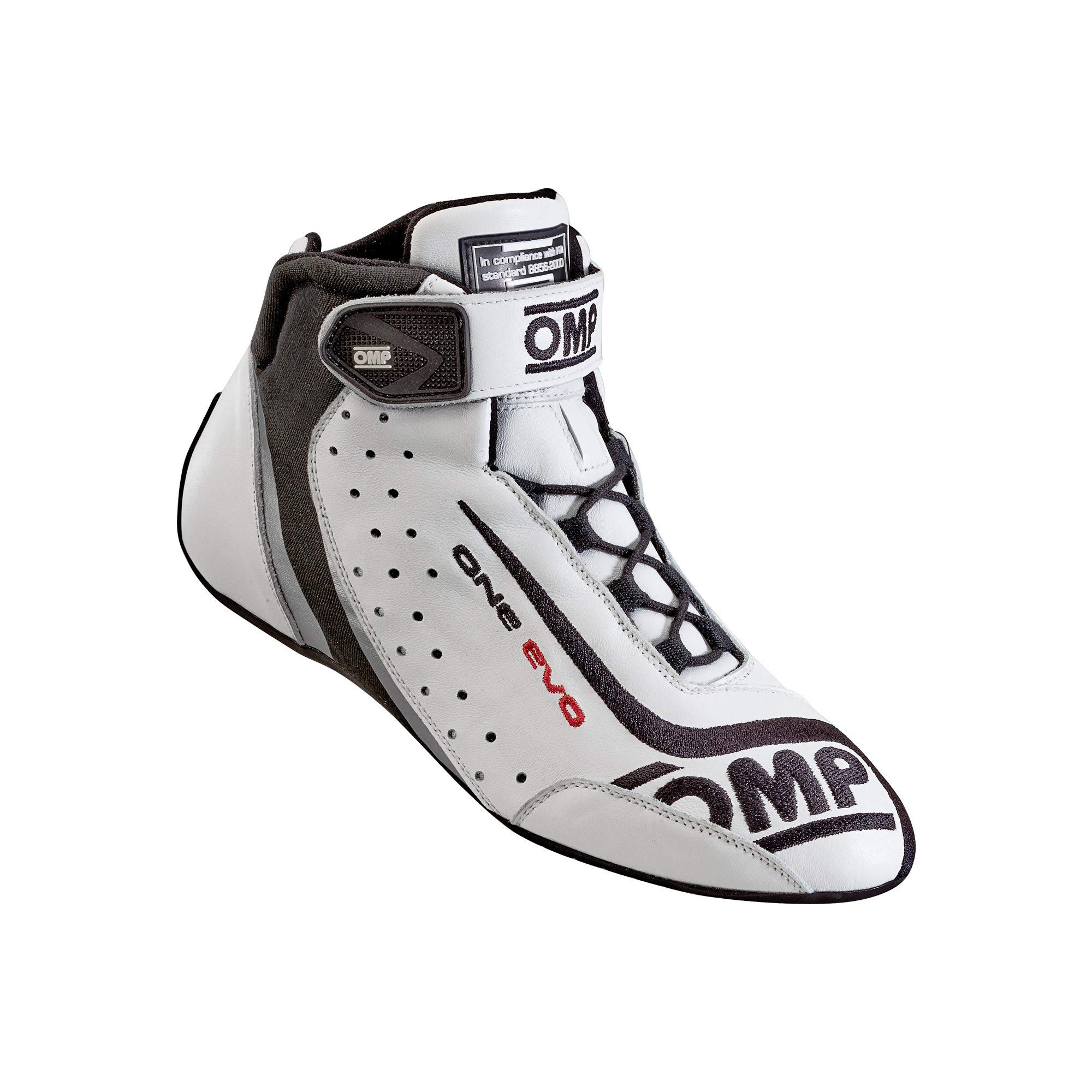 OMP Unisex-Adult One Evo Shoes - Lightweight Racing Shoes for Karting & Motorsports - Perfect for Track Days, Competitive Racing & Driving Enthusiasts