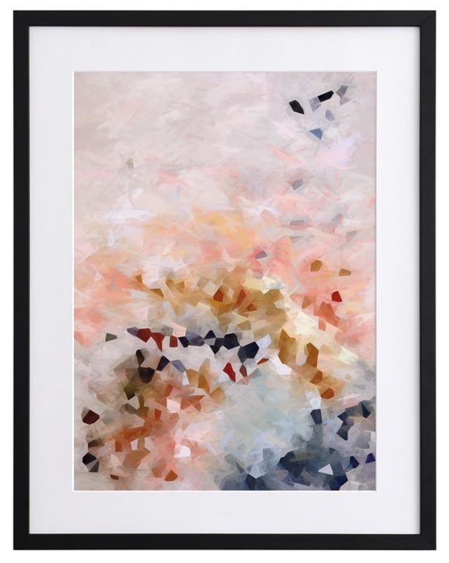 Diamond in the Rough Framed Wall Art Print - Elegant Home & Office Decor for Living Room, Bedroom or Gift