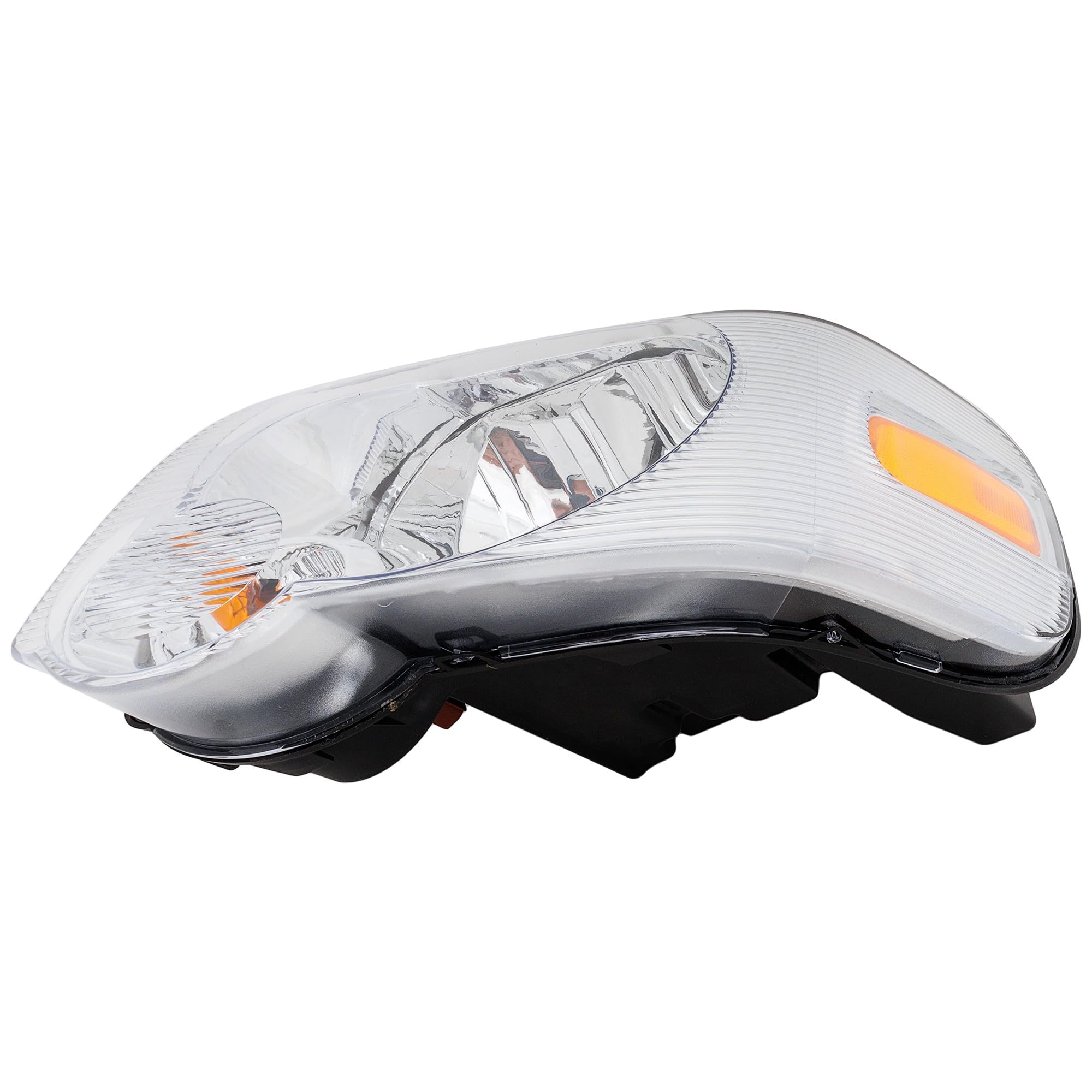 Go-Parts - Replacement Headlight Assembly for Ford Explorer 2006-2010, Left Driver Side, Halogen with Clear Lens - CAPA Certified (Fits 2007 2008 2009 Models) - Perfect for Night Driving & Vehicle Restoration