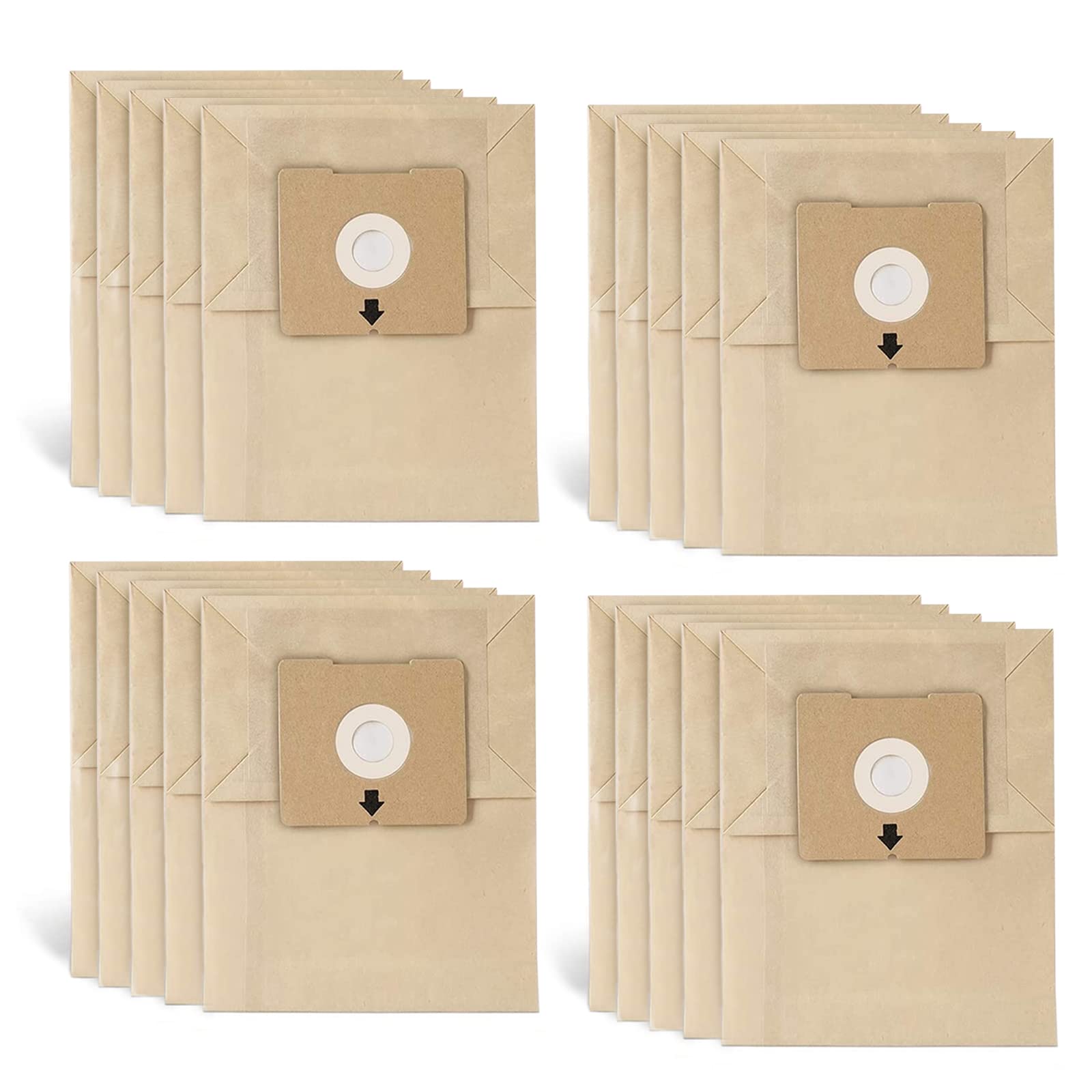 20PCS Replacement Vacuum Cleaner Dust Bags for Bissell Zing 4122 Series 2154A 2154W Canister Vacuum - Compatible with Part 2138425, 213-8425 - Perfect for Home Cleaning & Pet Hair Removal