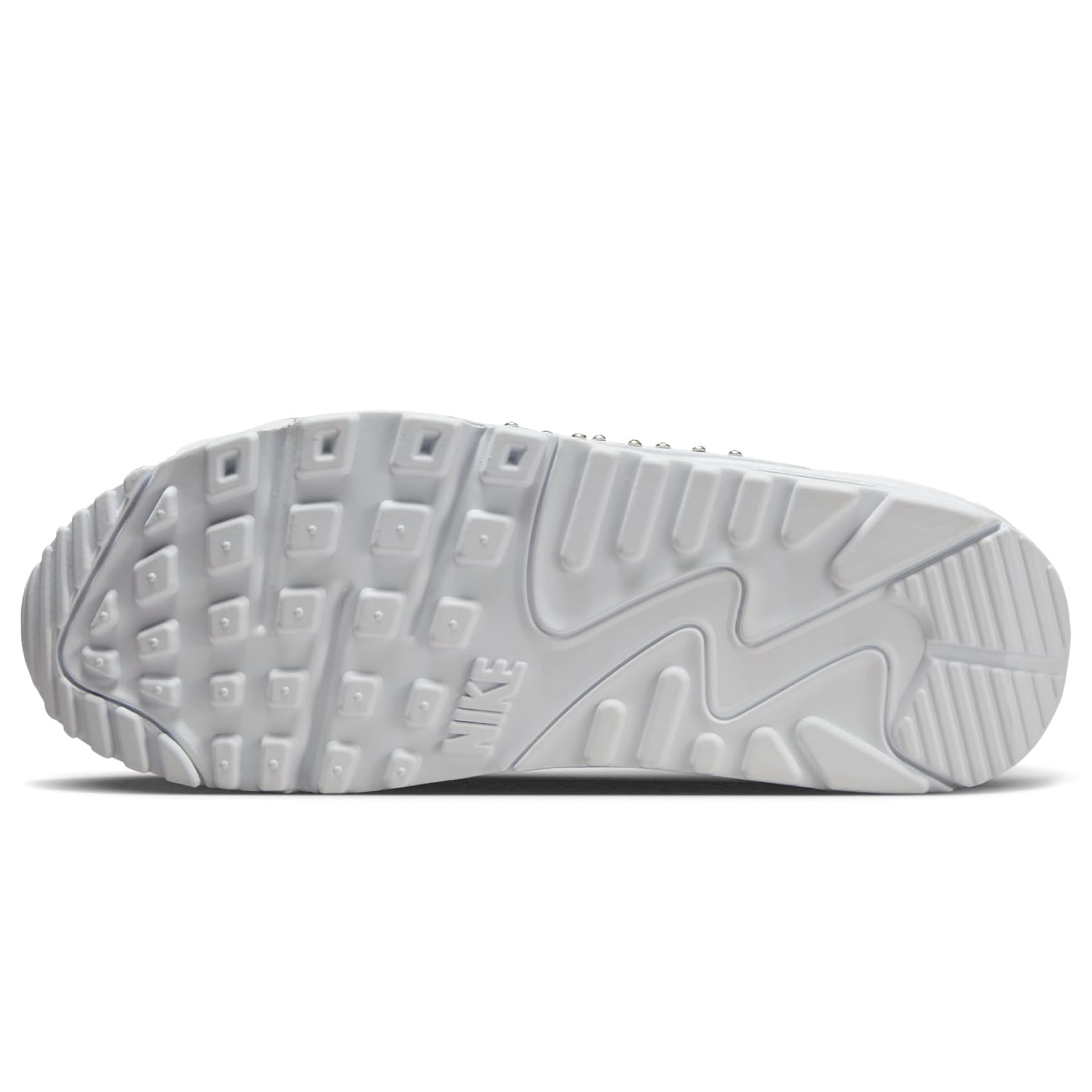 Nike Women's Air Max 90 Futura Sneakers with Studded Swoosh Logo - Comfortable Running Shoes for Women, Gym Workouts & Casual Streetwear Fashion