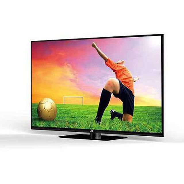 JVC EM55FTR 55 Inch 1080P Full HD 120Hz Smart LED TV with WiFi Streaming - Perfect for Living Room Entertainment & Home Theater Setup