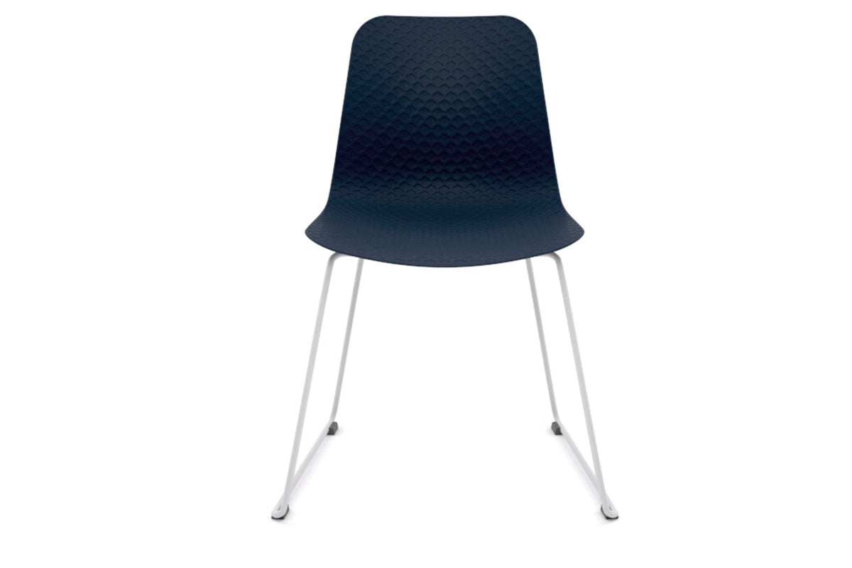 Dune Cafe Chair with Sled Base - Modern Bistro Dining Chair for Restaurants, Coffee Shops & Home Decor