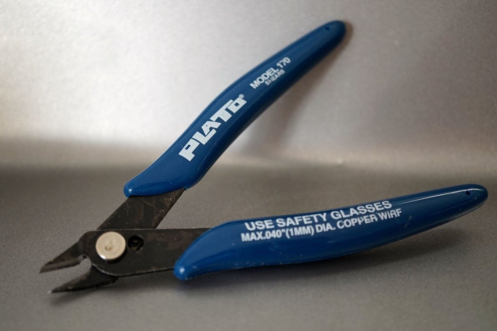 Premium Flush Cutter - Professional Wire & Cable Cutting Tool for Electronics, Jewelry Making, and DIY Projects | Ideal for Clean Cuts on Copper, Brass & Soft Metals
