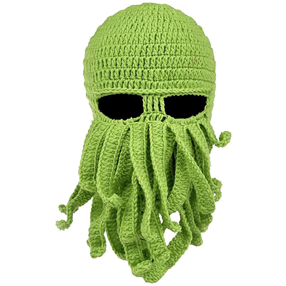 Funny Pirate Winter Beanie Hat for Men & Women - Warm Knitted Skull Cap for Cold Weather - Perfect for Halloween Costumes, Christmas Gifts & Outdoor Activities