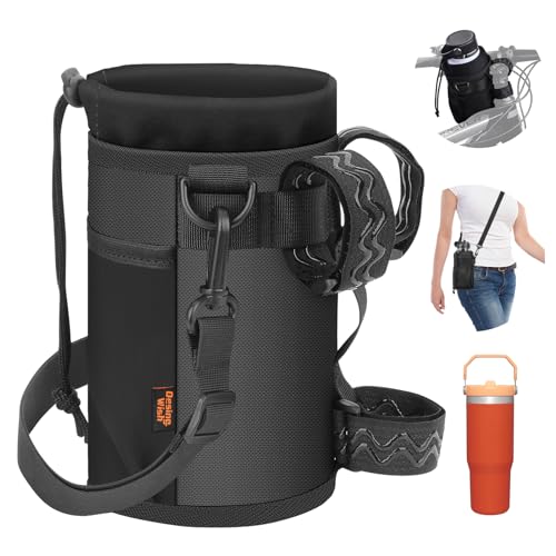 1180ml, Black (With Shoulder Strap)