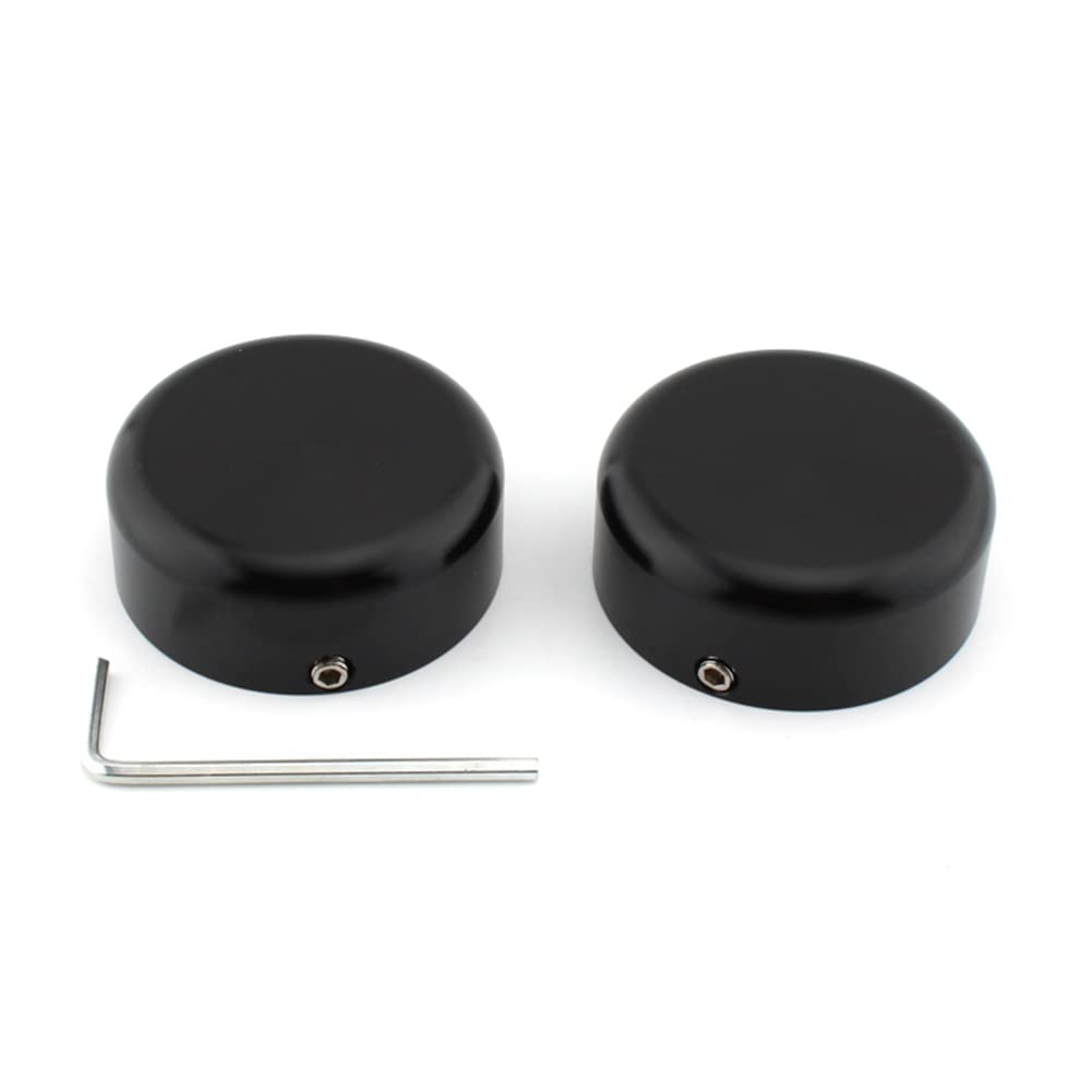 CNC Aluminum Motorcycle Front Fork Cap Cover Protector for Harley-Davidson Sportster S 1250 RH1250 S (2021-2023) - Durable Protection for Off-Road & Street Riding