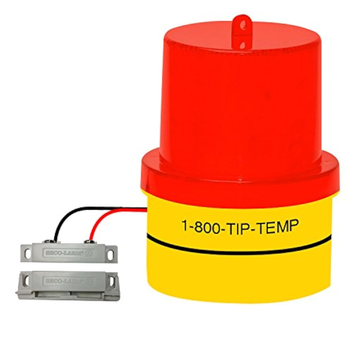 Door Ajar Warning Light - 20ft Extension Wire with Magnetic Base & Free Batteries for Freezer, Warehouse, Window Alert | Open Door Alarm for Home, Business & Industrial Use