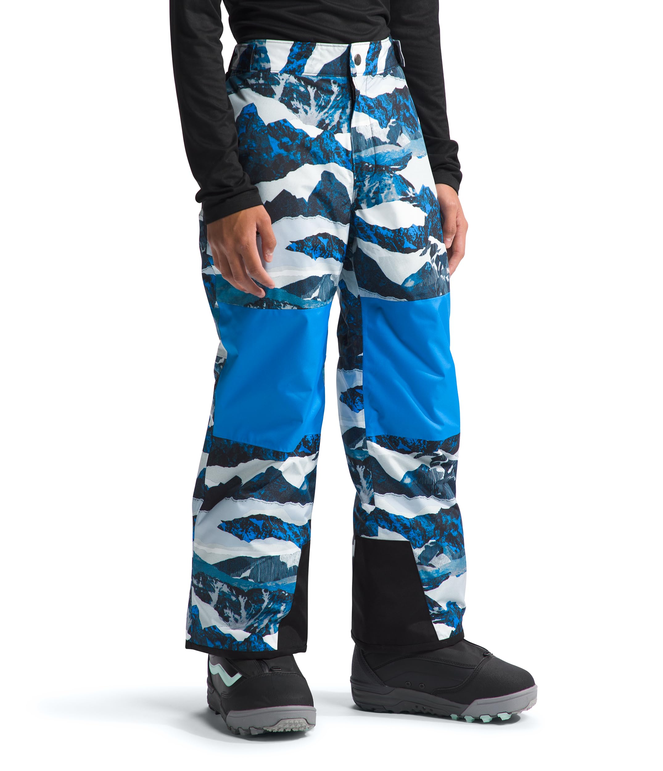 THE NORTH FACE Boys' Freedom Insulated Winter Snow Pants - Waterproof, Warm & Durable for Skiing, Snowboarding & Outdoor Adventures