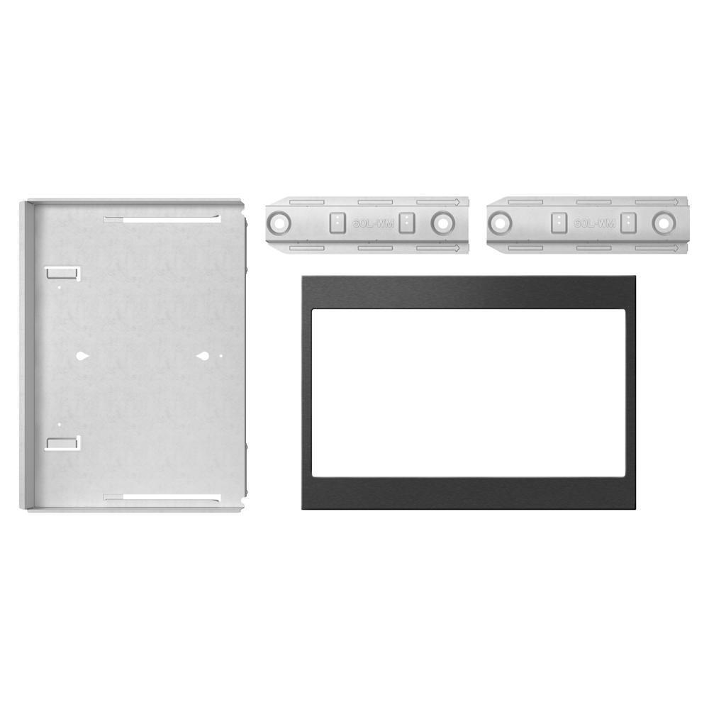Amana MTK2227PV 27-Inch Stainless Steel Trim Kit for 2.2 Cu.Ft Countertop Microwave - Perfect for Kitchen Remodeling & Built-In Microwave Installation