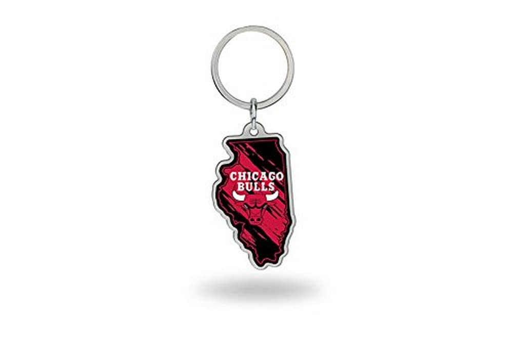 NBA Team Logo State Shape Keychain - Officially Licensed Collectible for Fans - Perfect for Keys, Bags, and Gifts for Basketball Enthusiasts