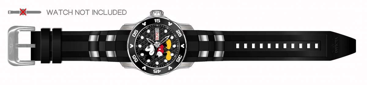Invicta Disney Limited Edition 23770 Replacement Watch Band - Compatible with Disney Watch Collections | Perfect for Disney Fans, Collectors & Special Occasions