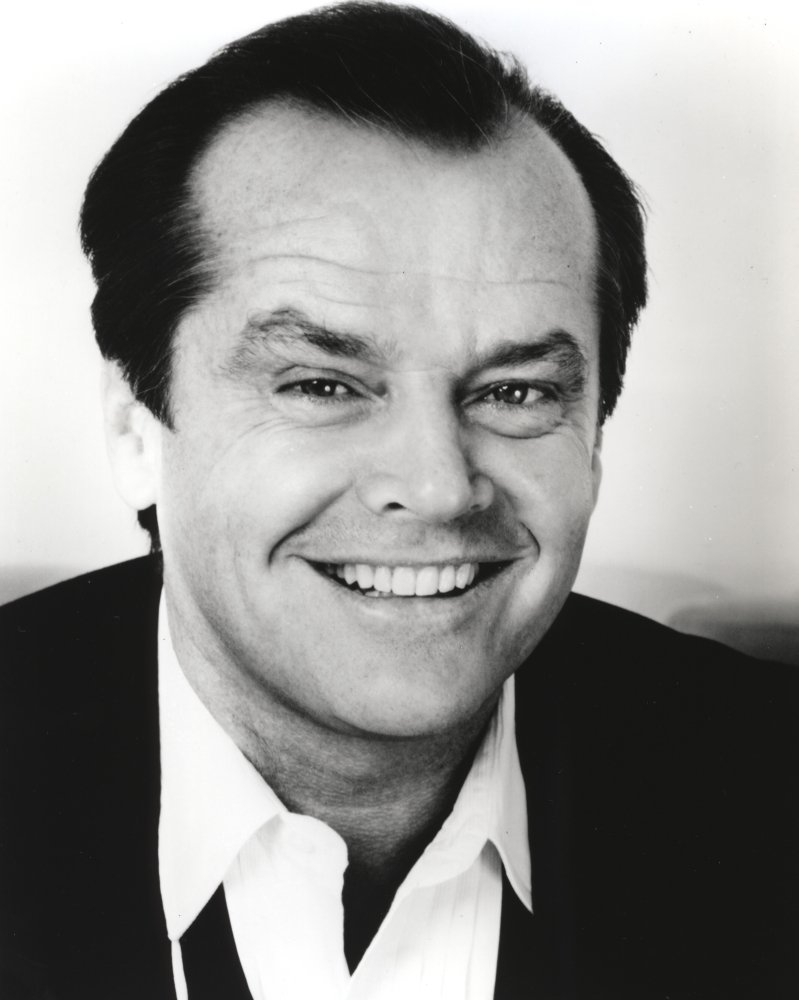 Jack Nicholson Smiling Photo Print 24x30 - Wall Art for Home & Office Decor