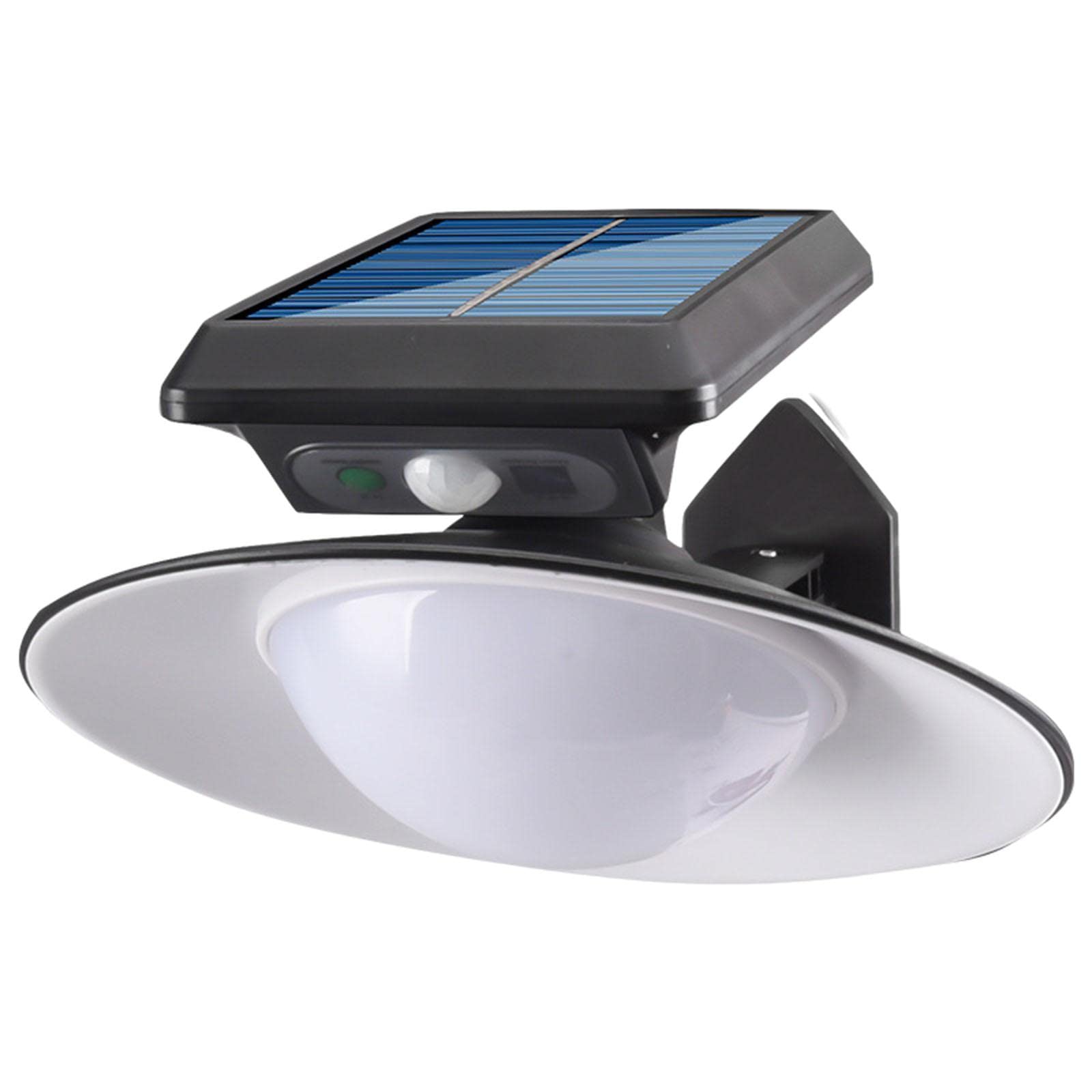 Solar Powered Outdoor Wall Lights - Waterproof LED Wall Sconce Lighting for Porch, Patio, Front Door & Yard - Modern Deck Lighting for Nighttime Safety & Ambience