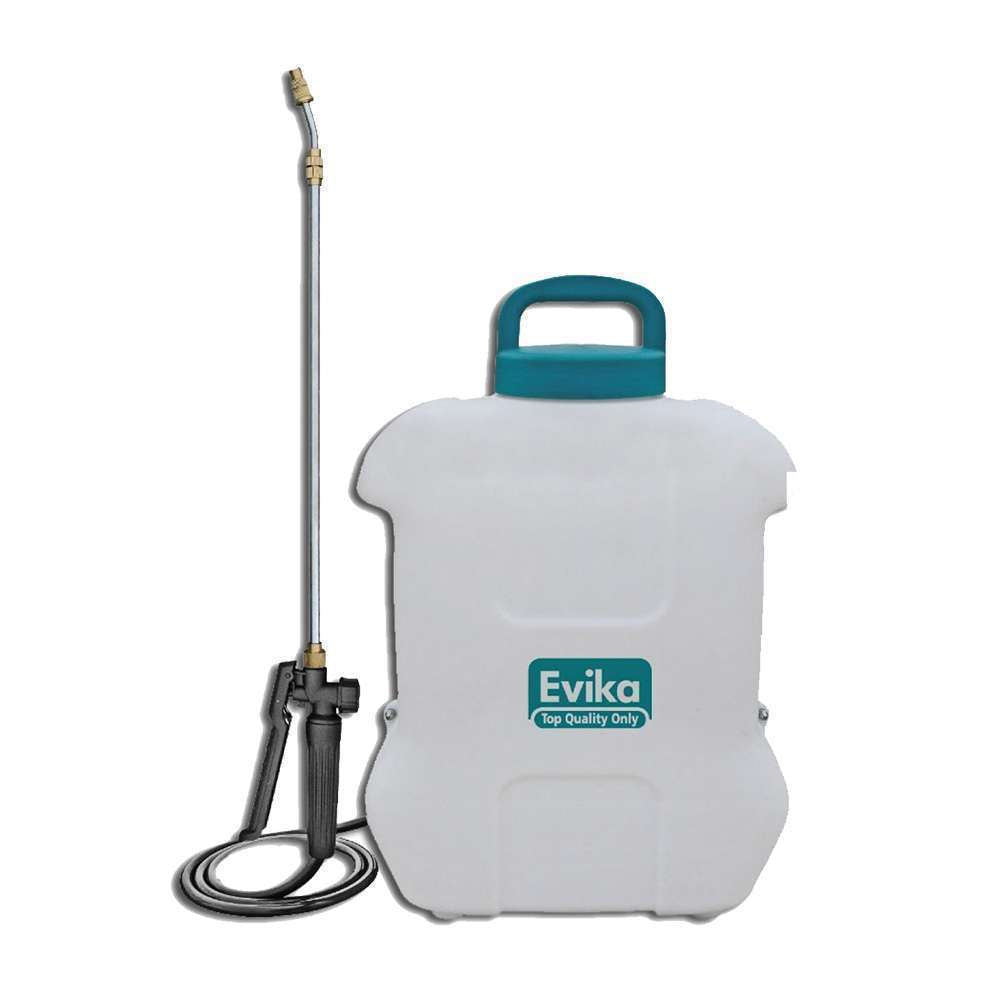 Evika 16L Battery Powered Knapsack Sprayer - Backpack Sprayer for Gardening, Farming & Pest Control - Lightweight & Ergonomic Design for Easy Use