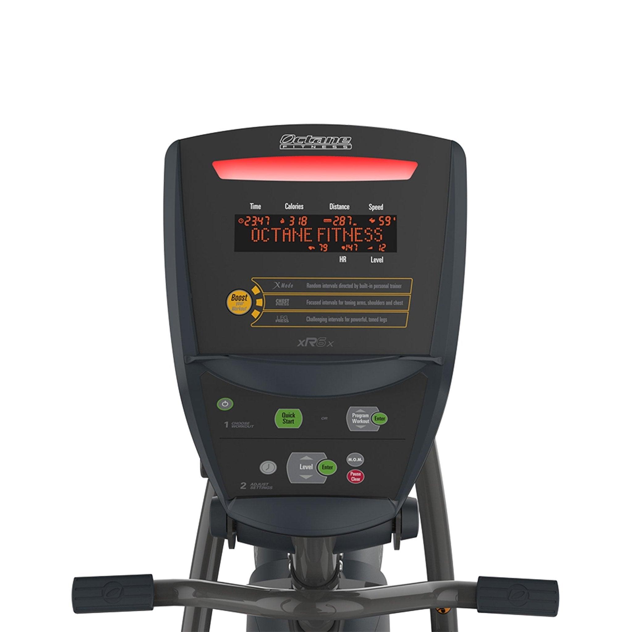 Octane xR6x Recumbent Elliptical Machine - Low Impact Cardio Workout for Home Gym, Seniors & Rehabilitation - Perfect for Small Spaces & Indoor Fitness Training