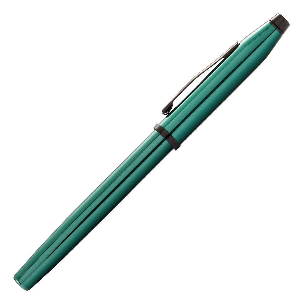 Cross Century II Fountain Pen - Green Lacquer with Black Trim | Luxury Writing Instrument for Professionals & Collectors | Perfect for Signatures, Calligraphy & Gifts