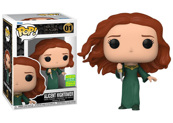 Alicent Hightower with Dagger - House of the Dragon Collectible Figure - 2022 Summer Convention Exclusive - Perfect for Game of Thrones Fans Display & Collection