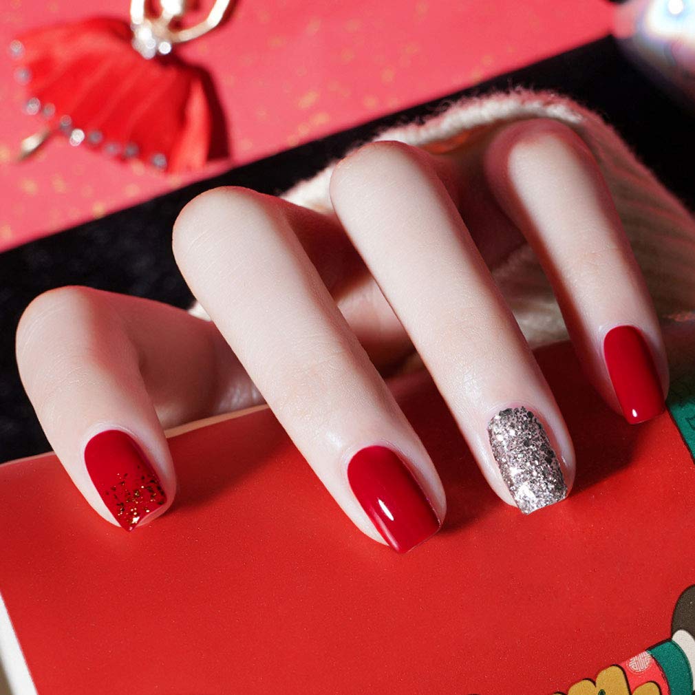 VENALISA 15ml Soak Off UV LED Gel Nail Polish - Bright Red Color, Long Lasting & High Gloss for Salon & DIY Manicure at Home | Perfect for Nail Art, Parties, Weddings & Special Occasions (0.53 OZ)