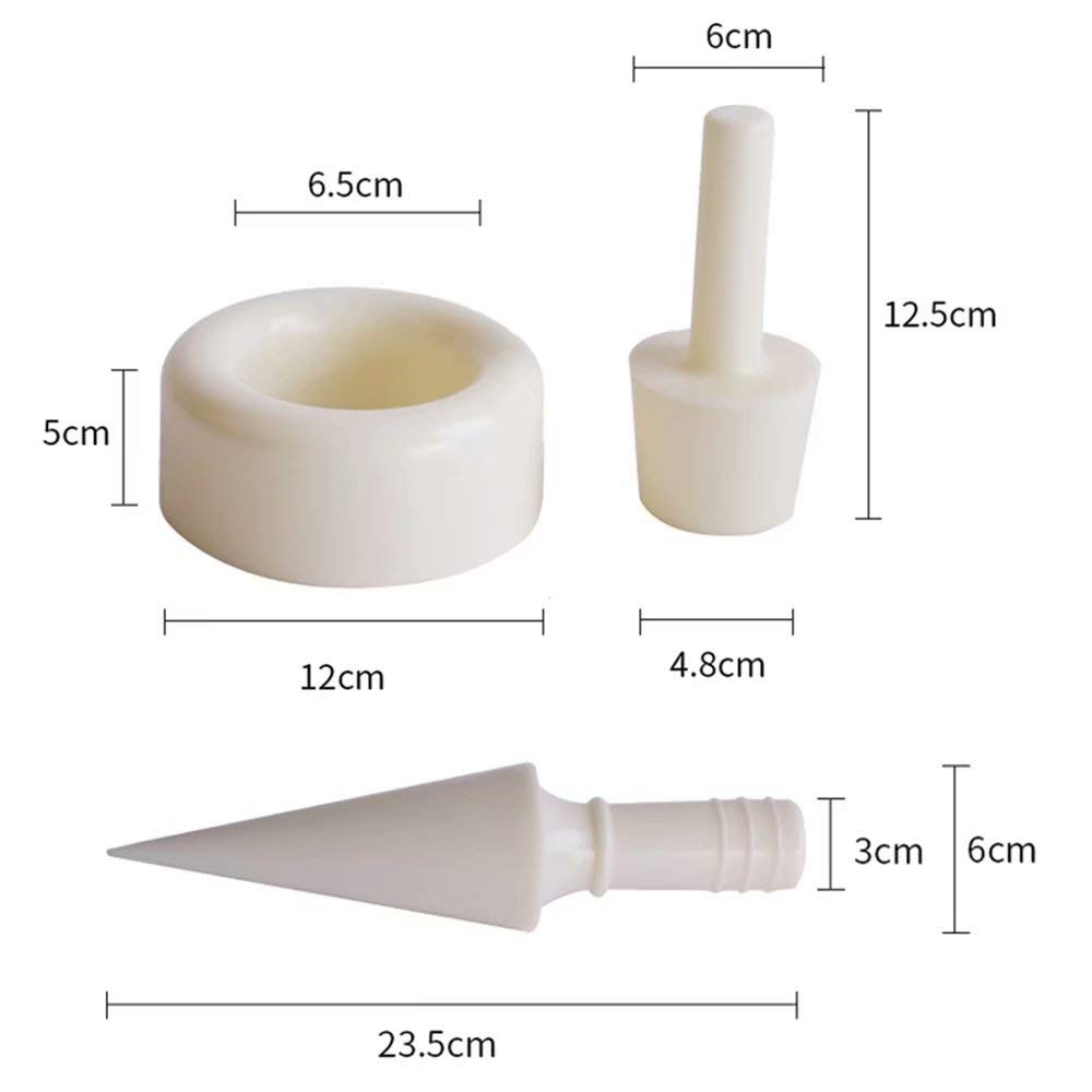3 in 1 Cone Ice Cream Waffle Cone Roller DIY Tool - Multifunctional Pastry Roller for Handmade Baking, Kitchen Essentials - Perfect for Making Homemade Ice Cream Cones, Desserts & Pastries