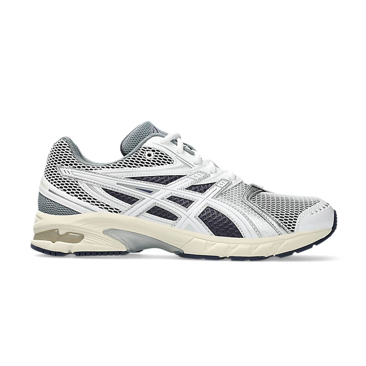 ASICS GEL-DS Trainer 14 Running Shoes - White/Pure Silver - Lightweight Performance Sneakers for Marathon Training & Road Running