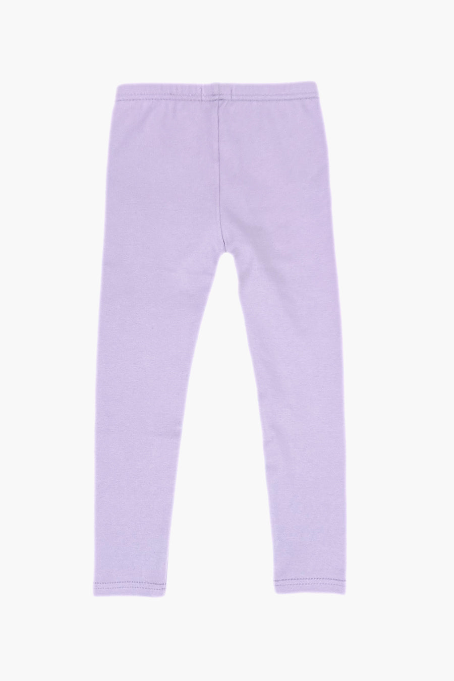 Girls' Leggings FIN Basic - Soft Stretchy Comfortable Kids Leggings for School, Play & Everyday Wear - Lilac Purple