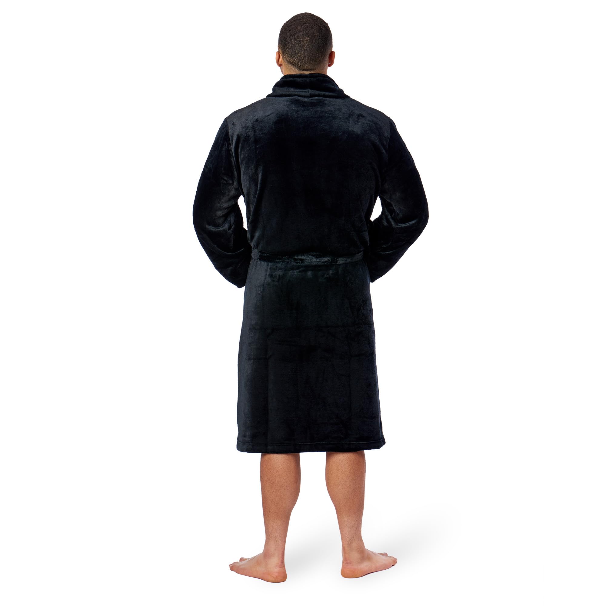 Premium Unisex Silk Touch Bath Robe - Ultra Soft & Luxurious Spa Wear for Women & Men - Perfect for Relaxation, Lounging & After Shower Comfort