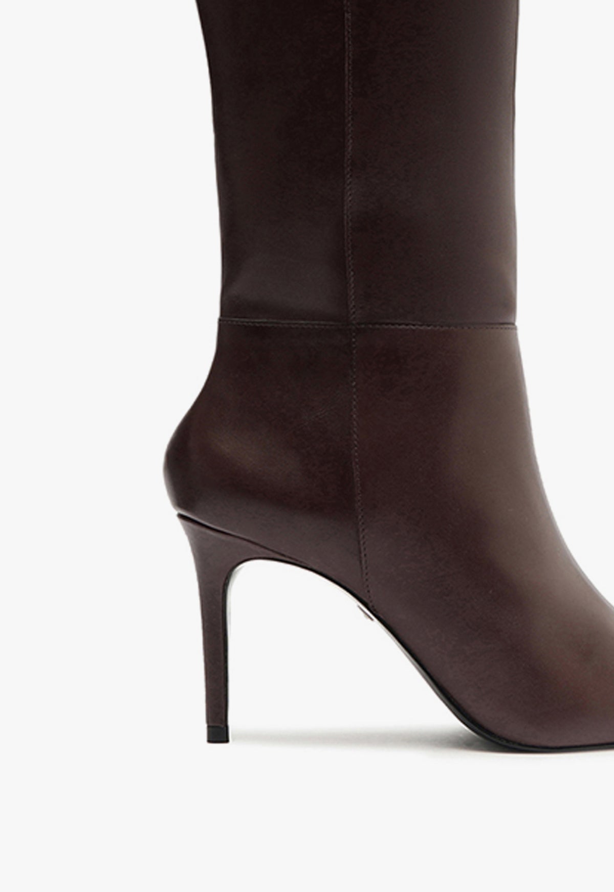 Mikki Up Atanado Leather Boots for Women - High Heel Fashion Boots F24 (S2205900030006) | Perfect for Parties, Night Out & Office Wear