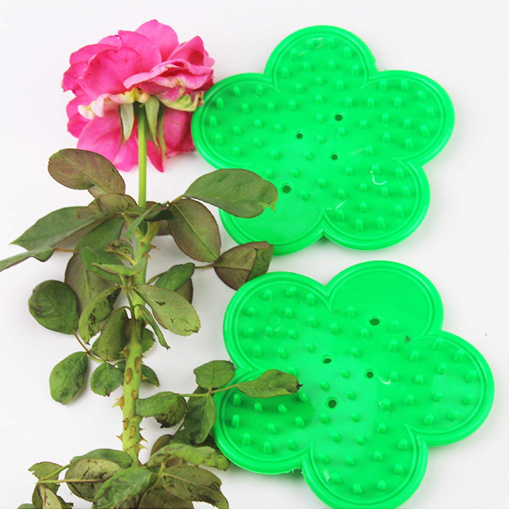 Premium Rose Thorn Stripper Tool - Stainless Steel & Rubber Rose Thorn Remover for Home-Grown Roses - Safe & Easy Rose Leaves Stripper (Green) - Perfect for Gardeners, Florists & Rose Enthusiasts
